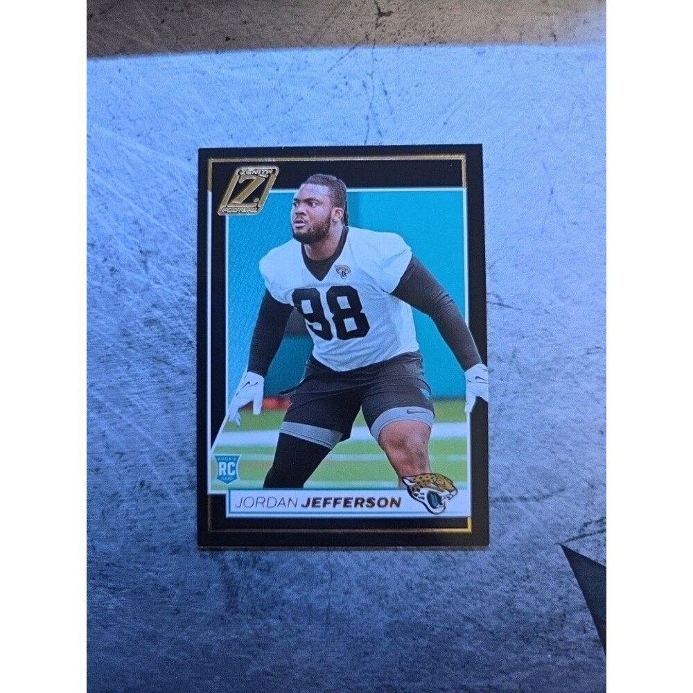 2024 Panini Zenith Football - Jordan Jefferson Rookie